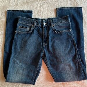 Hugo Boss Dark Blue Straight Jeans 30x32”